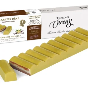 Turrón Texturas de Madagascar – La elegancia de la vainilla en cuatro texturas.